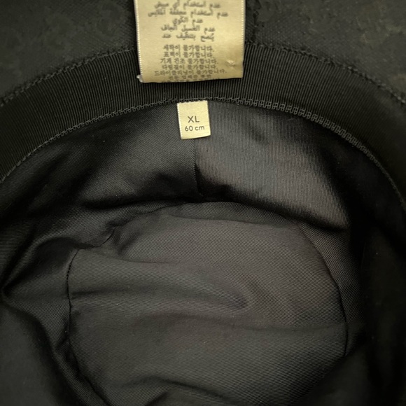 GG CANVAS BUCKET HAT WITH DOUBLE G - Picture 7 of 7